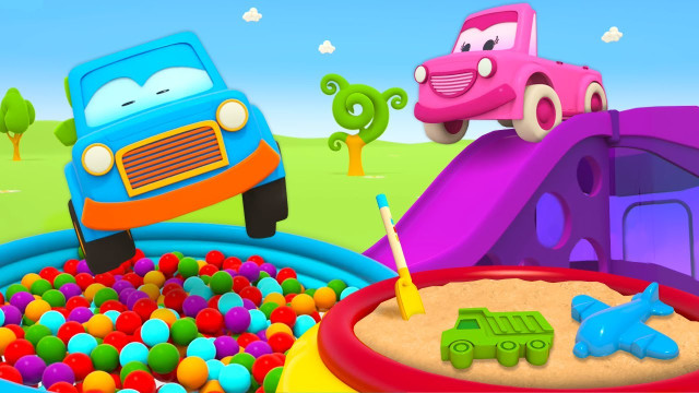 Funny Car Cartoon - Baby cars